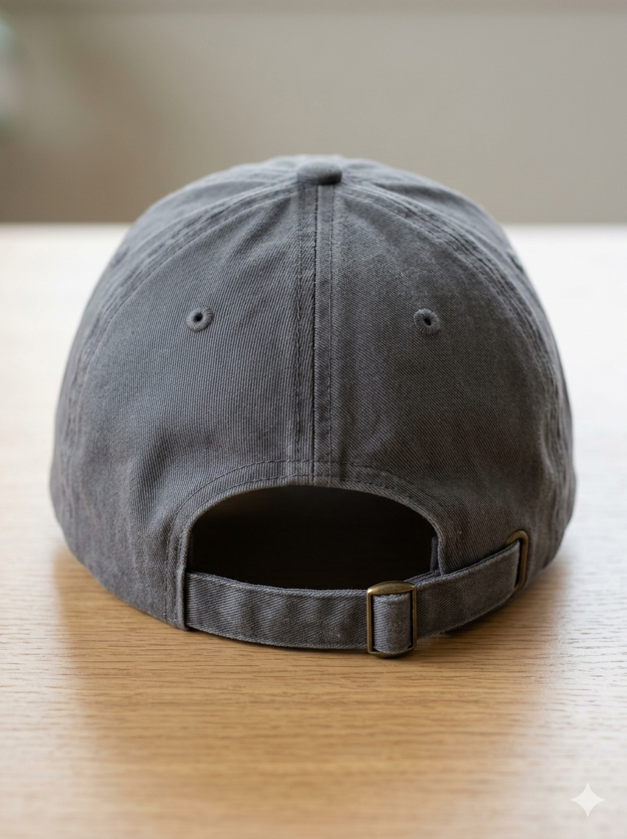Boné Dad Hat Essential — Cinza Estonado