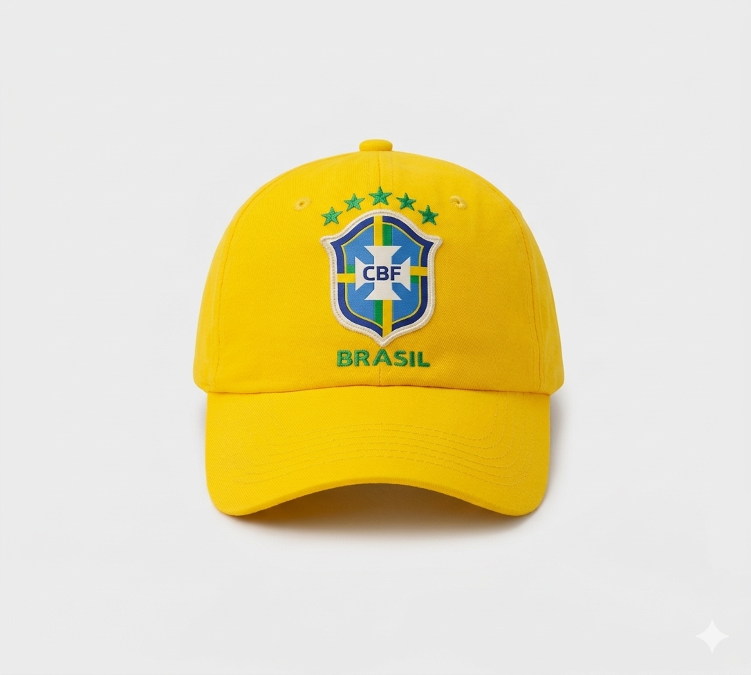 Boné CBF Amarelo